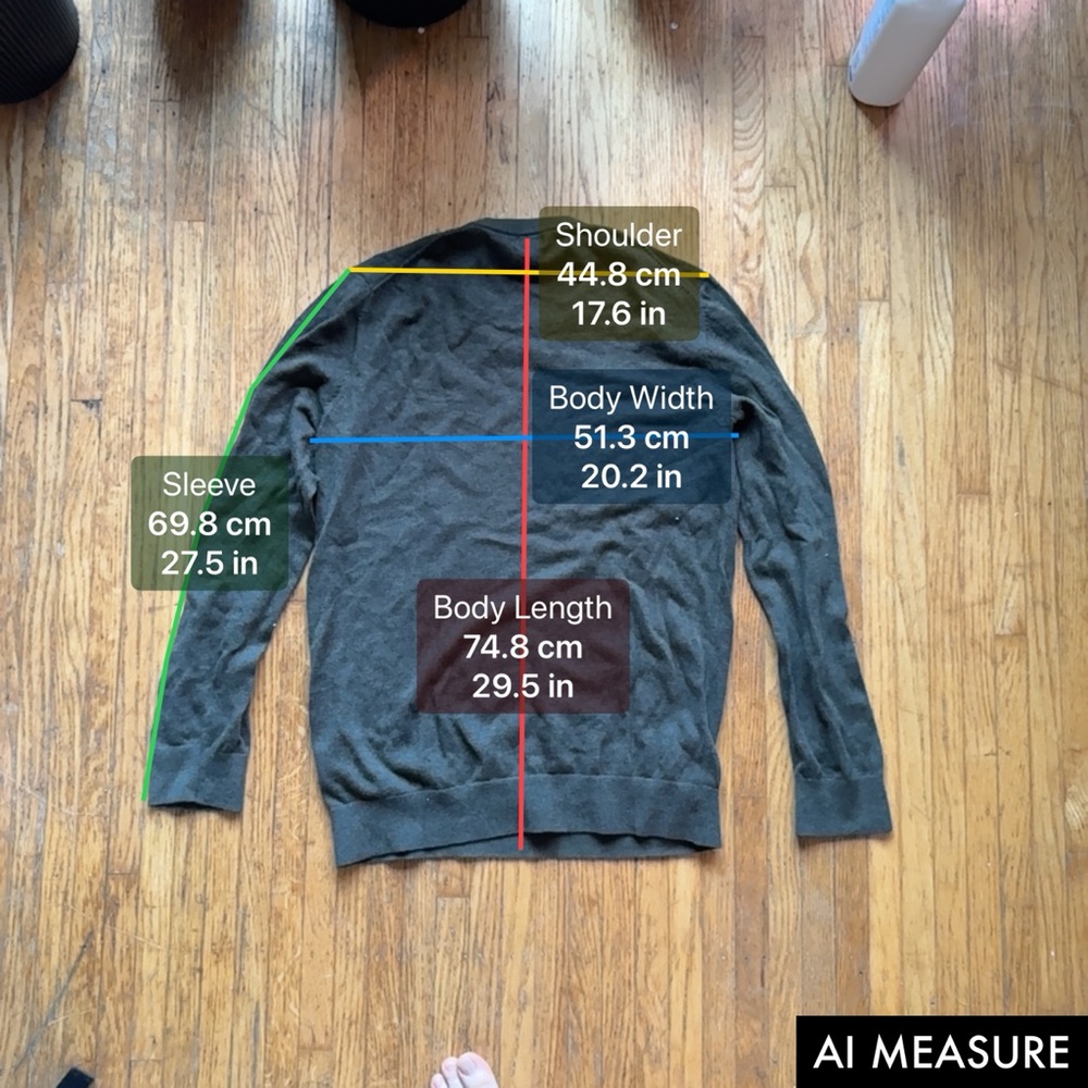 H&M Forest Green Crew